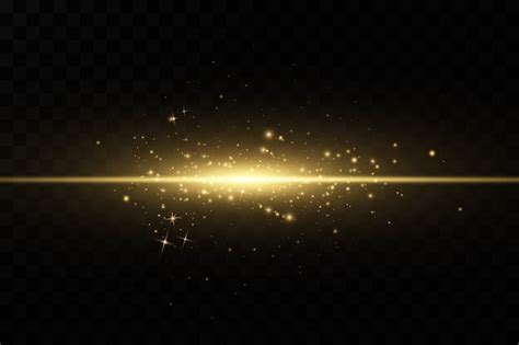Premium Vector Stylish Golden Light Effect Abstract Laser Beams Of