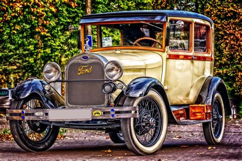 Ford Oldtimer Klassieke Autos Antieke Autos Fotobehang