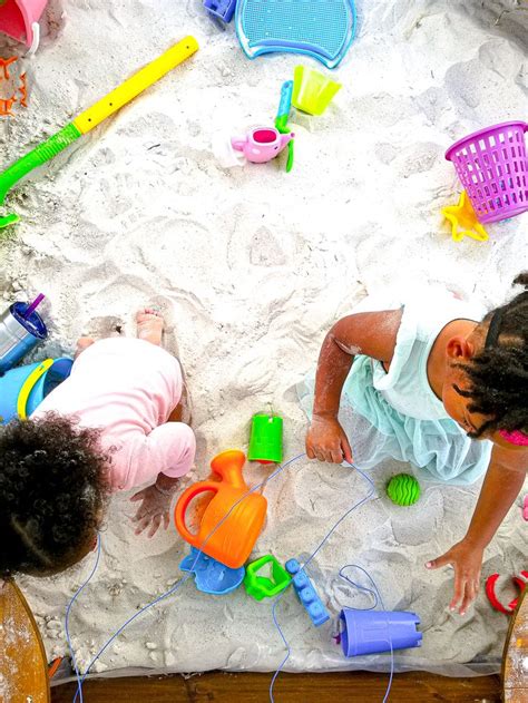 Sand And Water Play For Toddlers Sand Play Toddler Baby Toddler