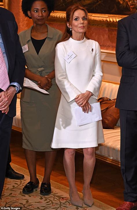 Geri Horner Attends The Queens Commonwealth Essay Competition At