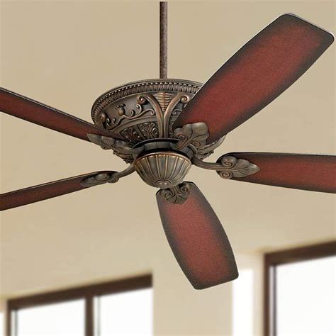 60 Casa Montego Bronze And Cherry Traditional Ceiling Fan 11g52