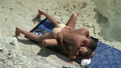 Careless Horny Couple Caught Fucking On Beach On My Spy