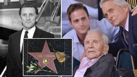Hollywood Legend Kirk Douglas Dies Age 103 And Son Michael Leaves