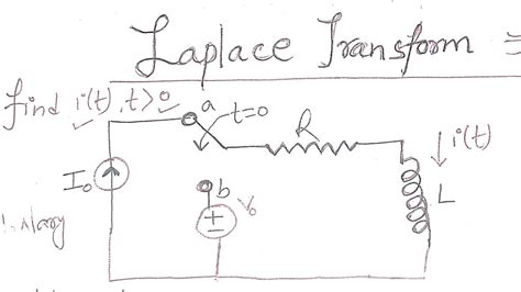 laplace transform for the circuit transformation r l circuit analysis using laplace transform