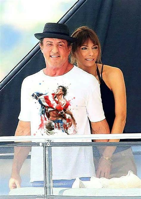 Stallone's wife, jennifer flavin, said of sophia, she is the one that most resembles her father. Sylvester Stallone & Wife