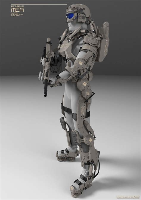 Francis Goeltner Soldier Systems Daily Combat Armor Futuristic