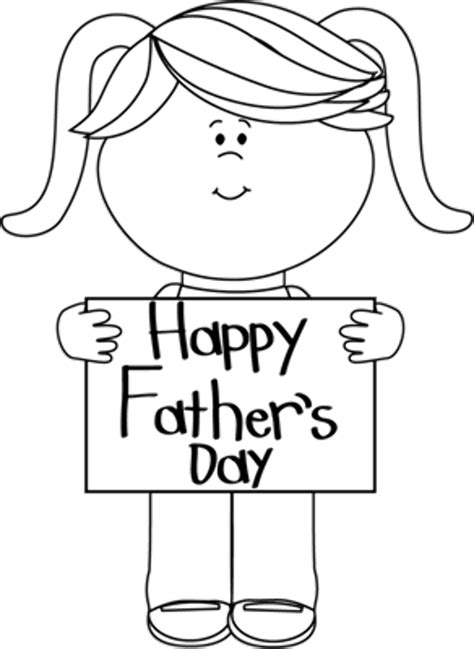 Download High Quality Fathers Day Clipart Black And White Transparent