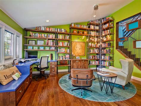 How To Create A Colorful And Eclectic Home Office