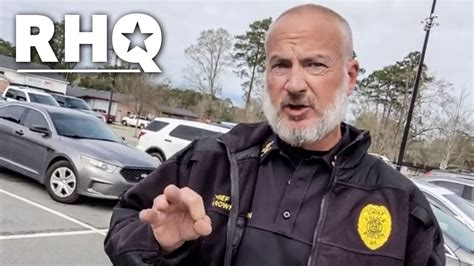 Georgia Police Chief Caught Breaking The Law Video Law Video