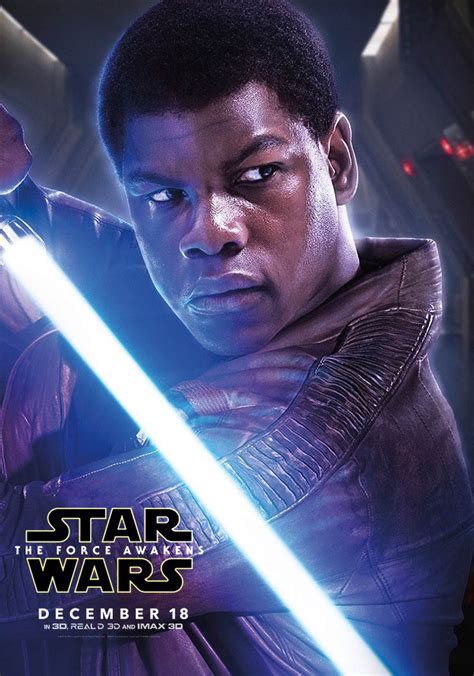 New Star Wars The Force Awakens Promotional Posters And Images Finn
