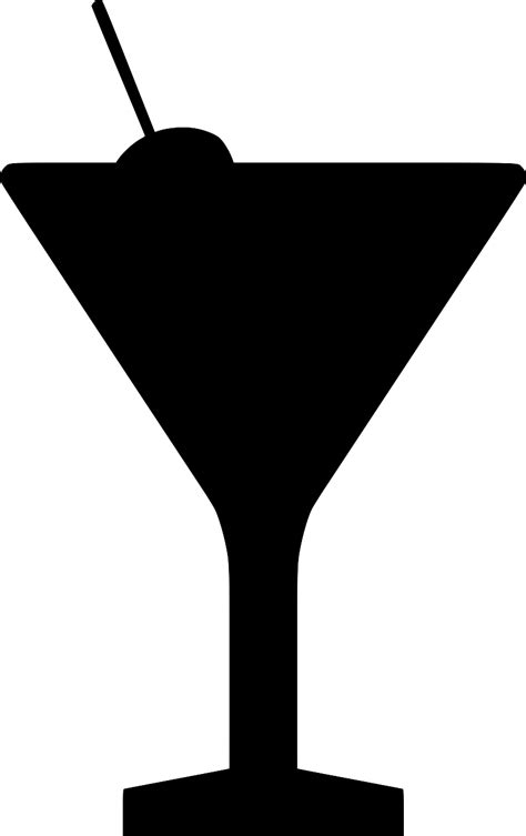 SVG > drink cocktail martini - Free SVG Image & Icon. | SVG Silh