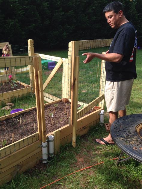 They can be a beautiful and decorative introduction to your home, but these days they are more commonly used for a functional purpose, like a space to park your car or to store wheelie bins. Container Garden w rabbit, deer, mole proof fence and gate ...
