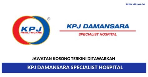 Kpj sabah specialist hospital collected 121 pints of blood during a donation drive. Jawatan Kosong Terkini KPJ Damansara Specialist Hospital ...