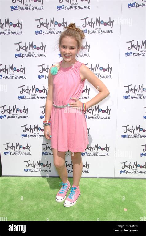 Taylar Hender At Arrivals For Judy Moody And The Not Bummer Summer