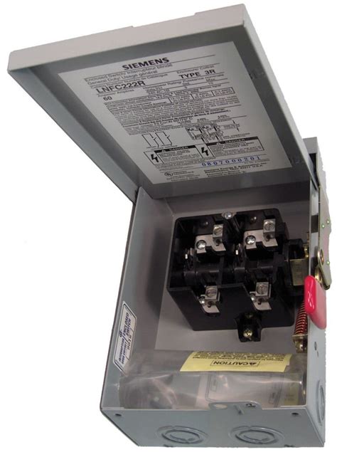 Siemens 60a 2 Pole 240v Non Fusible Switch The Home Depot Canada