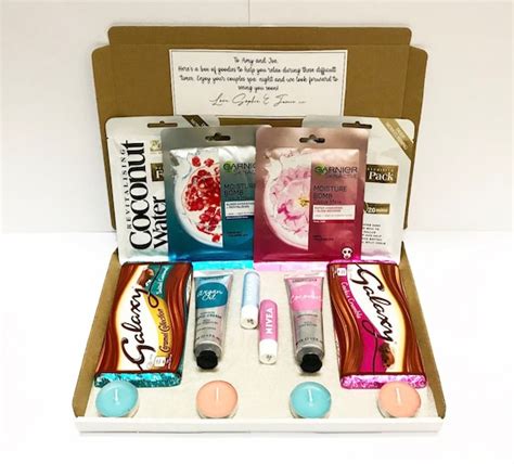 His And Hers Pamper Hamper Couples Spa Kit T Box New Etsy