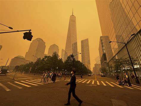 A Third Day Of Smoky Air Gives Millions In Us East Coast Canada A New