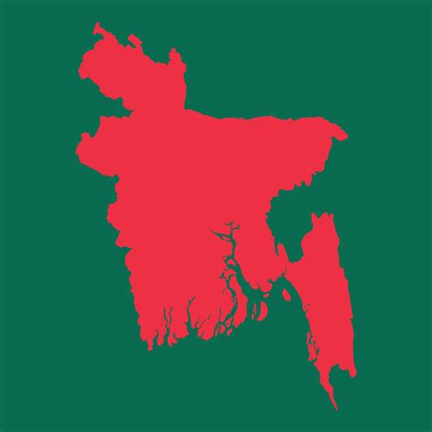 Map Of Bangladesh Vector Art At Vecteezy