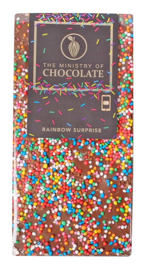 Milk Chocolate Rainbow Surprise 100g Sweetsworld Chocolate Shop