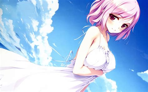 Pink Hair Anime Girl Wallpapers Wallpaper Cave