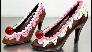 How To Make A Chocolate High Heel Shoe Tempered Chocolate Royal