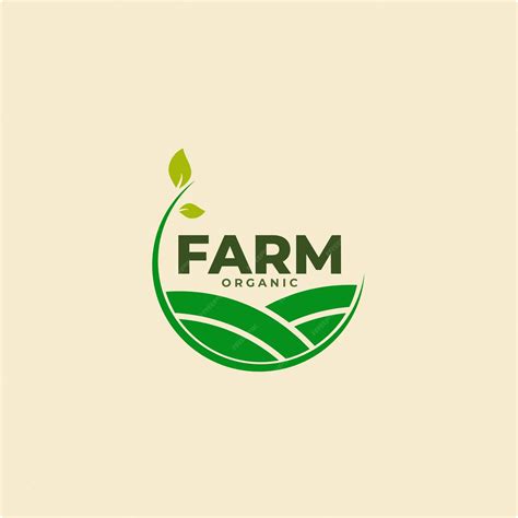 Premium Vector Organic Farm Badge Logo Vector Illustration Design