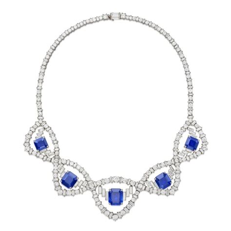 A Magnificent Sapphire And Diamond Necklace Magnificent Jewels 2023