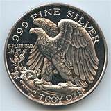 Troy Ounce Silver Coin Images