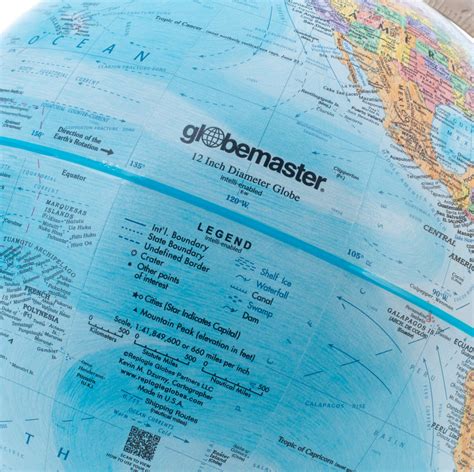 Buy Globemaster Blue 30cm Globe The Chart And Map Shop