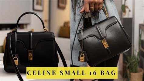 Celine Small 16 Bag Unboxing What Fits YouTube