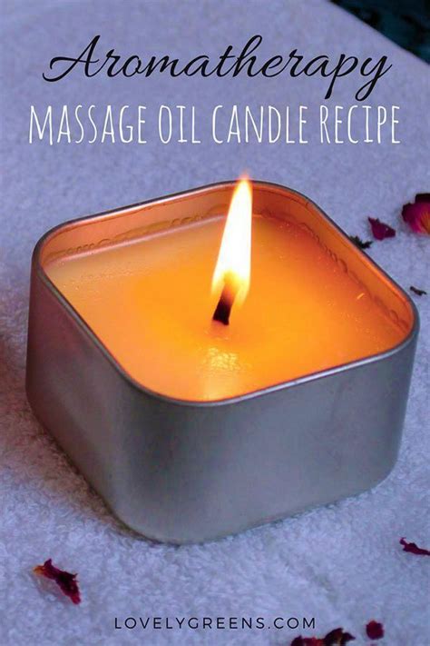 How To Make Massage Oil Candles Lovely Greens Massage Oil Candle Diy Massage Oil Candles