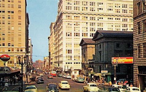 downtown portland 1950s flickr photo sharing