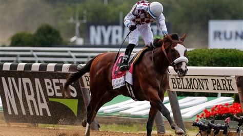Reopen New York Ny Bred Tiz The Law Wins Barren Belmont Stakes Abc7 New York