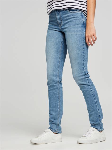 Comfort Stretch High Rise Slim Vintage Blue Just Jeans Online Jeans