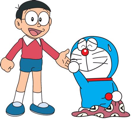 Perhatikan kebahagiaan dan keceriaan mereka berdua pada sketsa doraemon dan nobita di bawah ini. Gambar Doraemon Dan Nobita | DoraemonGram