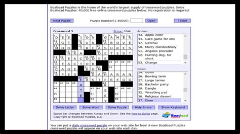 43 Boatloads Crossword Puzzle Images
