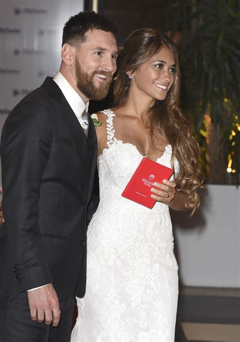 Lionel Messi And Wife Antonella Roccuzzo Wedding Reception In