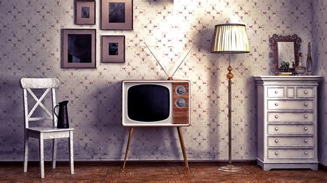 Download Television Retro Photography Vintage Hd Wallpaper