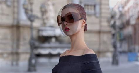 An Incredibly Stylish and Modern Protective Face Shield ...