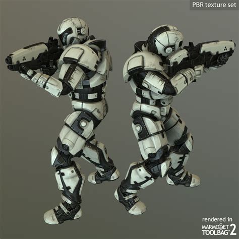 3dsmax Character Zbrush Rigged Armor Concept Sci Fi Armor Futuristic Armour