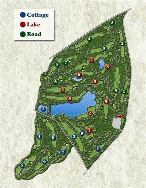 Golf Course Layouts Maps Templates