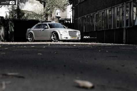 Classy Chrysler 300 With Lowered Suspension And Adv1 Custom Wheels