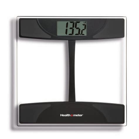 Health O Meter Glass Weight Tracking Scale Clearblack One Size