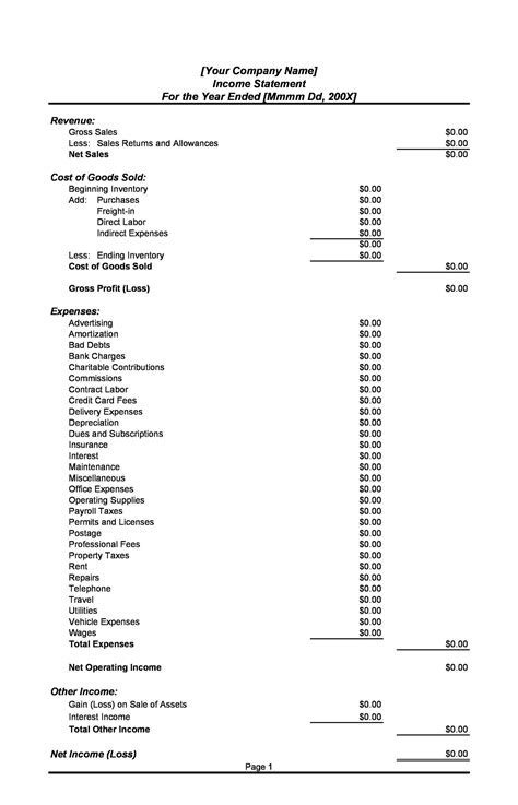 21 Contribution Margin Income Statement Excel Template Free Popular