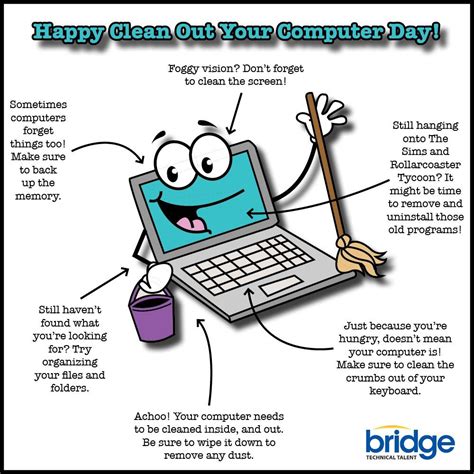 Clean Out Your Computer Day You Can Find Out More Details At The