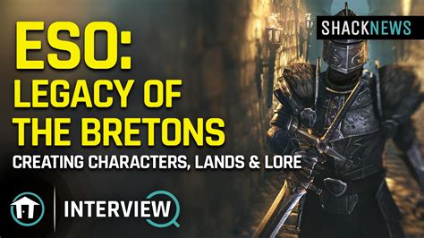 Elder Scrolls Online Legacy Of The Bretons Interview Characters