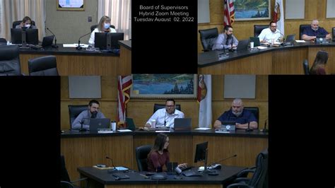 Board Of Supervisors Tues 08 02 22 Mtg · District 4 Supervisorial