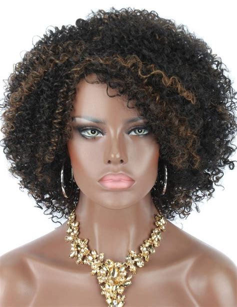 Black Curly Hair Wig New