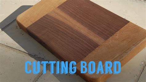How To Make A Cutting Board Youtube