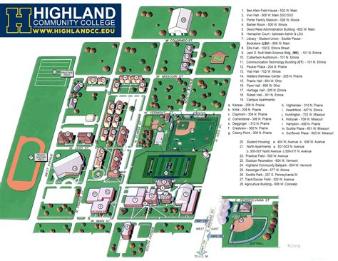Campus Map Highland Community College My Hcc
